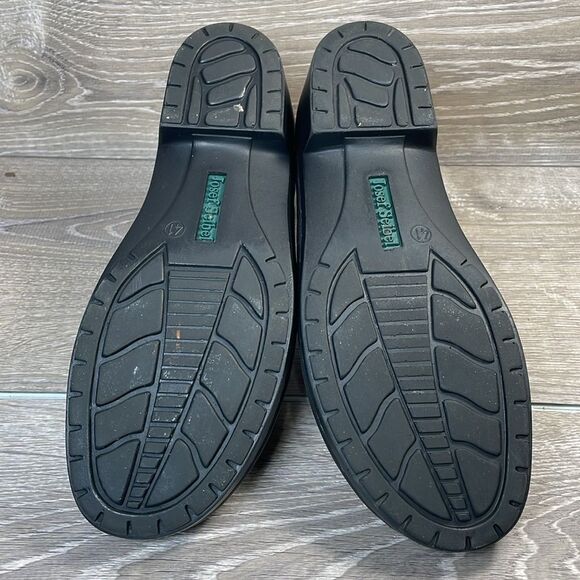 Josef Seibel Burgundy Wine Leather Women’s Sz 10/EU 41 Slip-On Heeled Mules - Picture 7 of 12